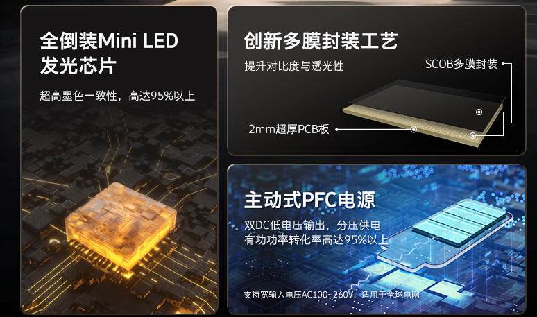 COB封装技术示意